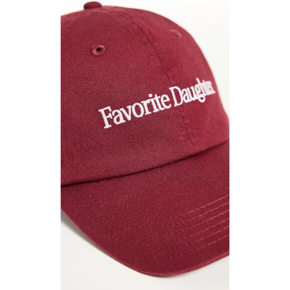 Women's Cotton Baseball Cap Adjustable Strap Classic Logo Sun Hat - Picture 4 of 4